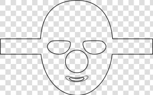 Transparent Grinch Face Clipart   Face Mask Kids Colour  HD Png Download