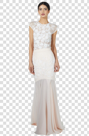 Home   The Scandi   Lace Wedding Skirt Bloom   Gown  HD Png Download