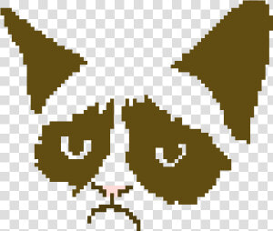 Cross Stitch Cat Chart   Png Download   Cat Face Cross Stitch Patterns  Transparent Png