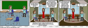 People Talking Different Languages Cartoons  HD Png Download