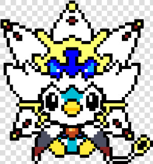Pixel Art Pokemon Pikachu Solgaleo  HD Png Download