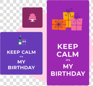 Keep Calm Poster Example   24th June Is My Birthday  HD Png Download