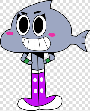 Sharza The Shark   Amazing World Of Gumball Ocs  HD Png Download