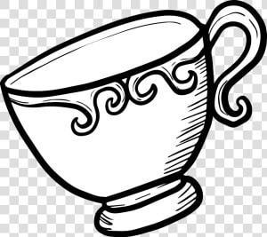 Copyright © Invite Shack   Tea Cup Drawing Png  Transparent Png