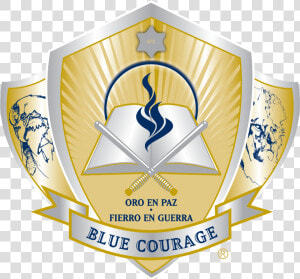 Blue Courage  HD Png Download