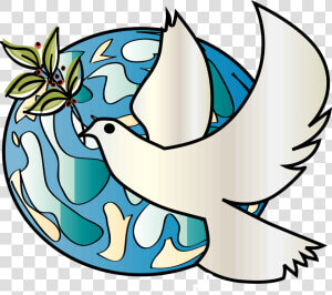 Peace Dove Clipart Bulletin   Holy Spirit Clipart  HD Png Download