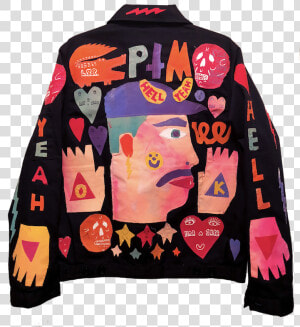 Ptm Jacket Back   Sweater  HD Png Download