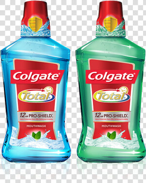 Colgatemouth   Colgate Total Breeze Triclosan Mouthwash  HD Png Download