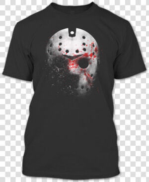 A Black T shirt With The Shopify Logo   Iphone 8 Jason Voorhees Case  HD Png Download