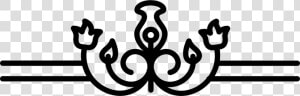 Floral Design Variant Border   Floral Design Vector  HD Png Download