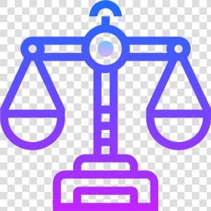 It S A Drawing Of The Scales Of Justice   Rule Of Law Icon  HD Png Download