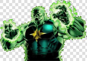 Radioactive Man   Green Super Villain Marvel  HD Png Download