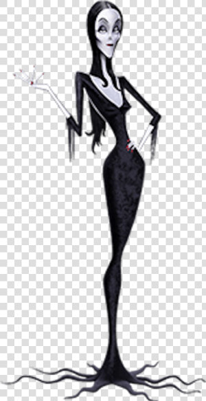 Morticia Addams   Illustration  HD Png Download