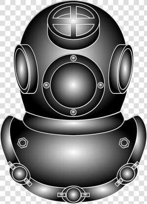 Diver  Helmet  Antique  Dive  Undersea  Diver helmet   Cascos Submarinismo Png  Transparent Png