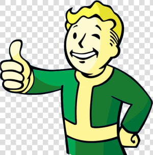 I Was Goin For A Children S Book Cover Vibe Also I   Vault Boy Thumbs Up Png  Transparent Png