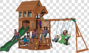 Playground Backyard Playhouse Png  Transparent Png