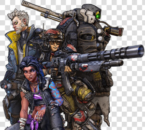 Transparent Borderlands Png   Borderlands 3 Vault Hunters  Png Download