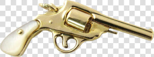 Gold Revolver Png  Transparent Png