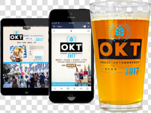 Oktoberfest   Pint Glass  HD Png Download