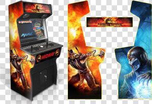 Arcade Cabinet Artwork Mix  HD Png Download