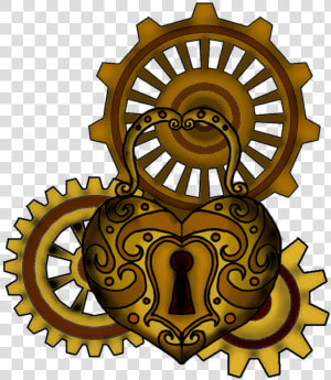 Drawing Gear Steampunk Design   Certified Climate Neutral  HD Png Download