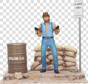 Chuck Norris Invasion Usa Figure  HD Png Download