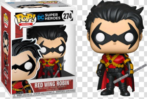 Dc Robin Png   Funko Pop Red Wing Robin  Transparent Png