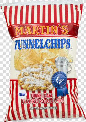 Martins Chips Funnel Cake  HD Png Download