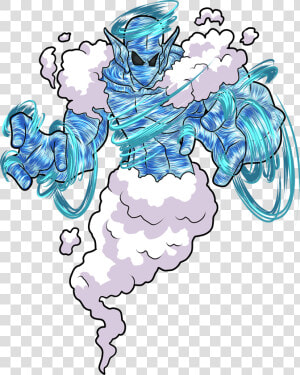 Air Elemental   Cartoon  HD Png Download