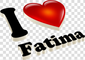 Fatima Name Stylish Wallpapers   Heart  HD Png Download