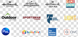 Hallmark Channels  Game Show Network  Outdoors Channel   Hallmark Channel  HD Png Download