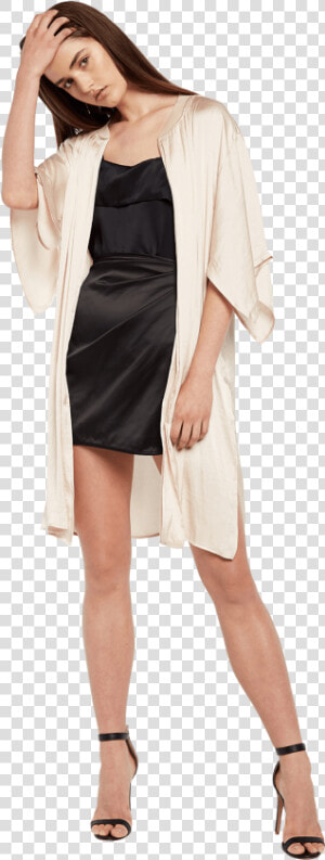 Lily Rose Kimono In Colour Cream Tan   Photo Shoot  HD Png Download
