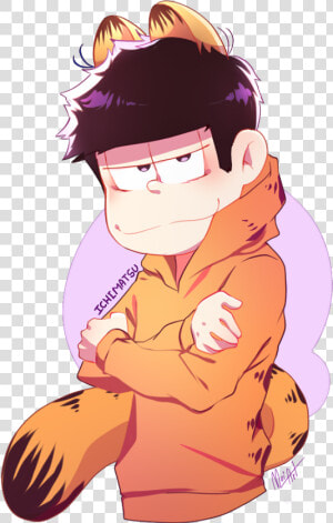 Garfield X Nermal  HD Png Download