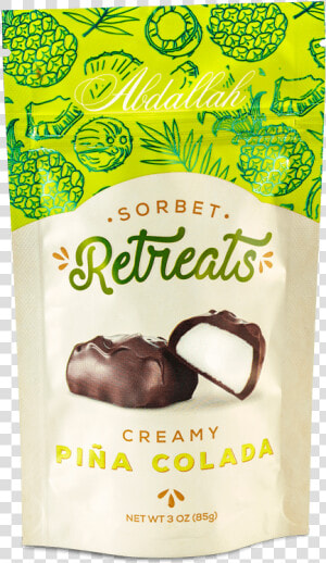 Pina Colada Sorbet Candy   Chocolate  HD Png Download