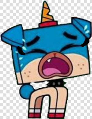  puppycorn  unikitty  puplış  cry   Cartoon  HD Png Download