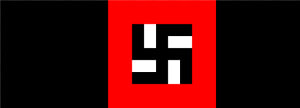 Nazi Flag Pixel Art  HD Png Download