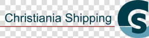 Cs Med Navn Venstre Side Final   Christiania Shipping  HD Png Download