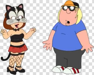Kissing Clipart Respectful   Chris Griffin Meg Kiss  HD Png Download