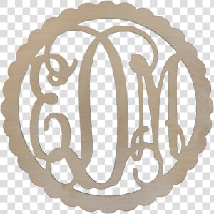 Girl Initial Wood Monogram  HD Png Download