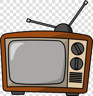 Vintage Tv Clipart   Electronic Age Of Media  HD Png Download