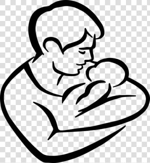 Father And Child Clipart Free Cliparts Father Tattoos    Father And Daughter Sketch  HD Png Download
