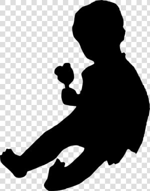 6 Baby Silhouette   Baby Silhouette Png  Transparent Png