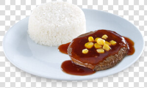 Jollibee Order Bbq Burger Steak  HD Png Download