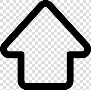 Clipart Arrows Outline   Up Arrow Outline  HD Png Download