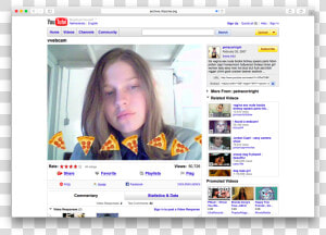 Transparent Youtube Face Png   Rachel Greene Net Art  Png Download