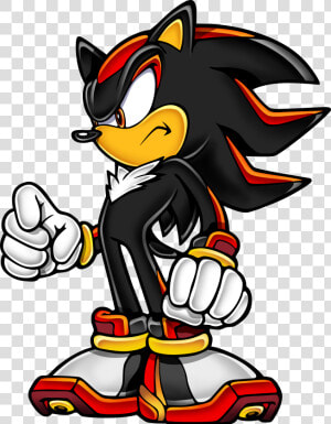 Shadow The Hedgehog  Sonic The Hedgehog  Sonic Adventure   Shadow The Hedgehog And Sonic  HD Png Download