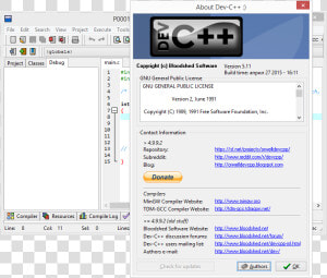 Transparent C Programming Png   Dev C    Png Download