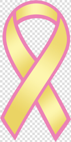 Cancer Ribbon Vector   We Support Breast Cancer Awareness Sign  HD Png Download