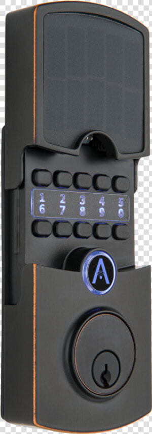 Array By Hampton Cooper Digital Deadbolt Tuscan Bronze   Electronics  HD Png Download