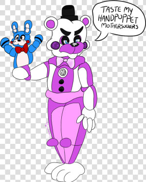 Funtime Freddy Wallpaper   Fnaf Funtime Freddy Fanart  HD Png Download